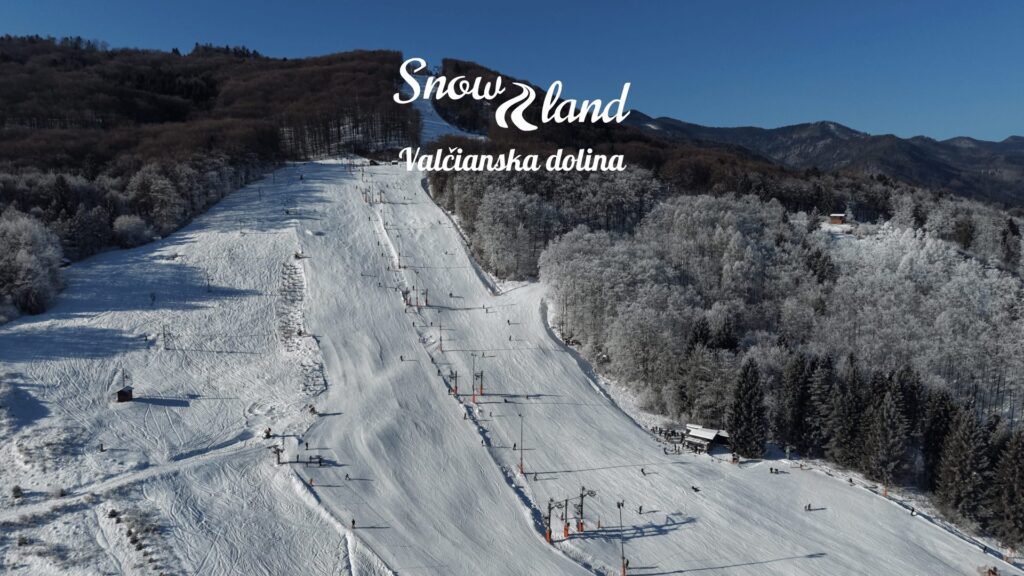 Zjazdovka a lanovka Snowland